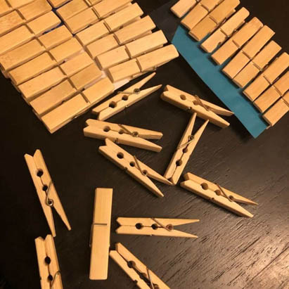 Pegs Bamboo Pack Of 20
