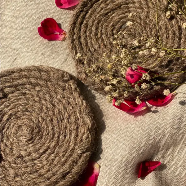 Crochet Coasters Set Of 4