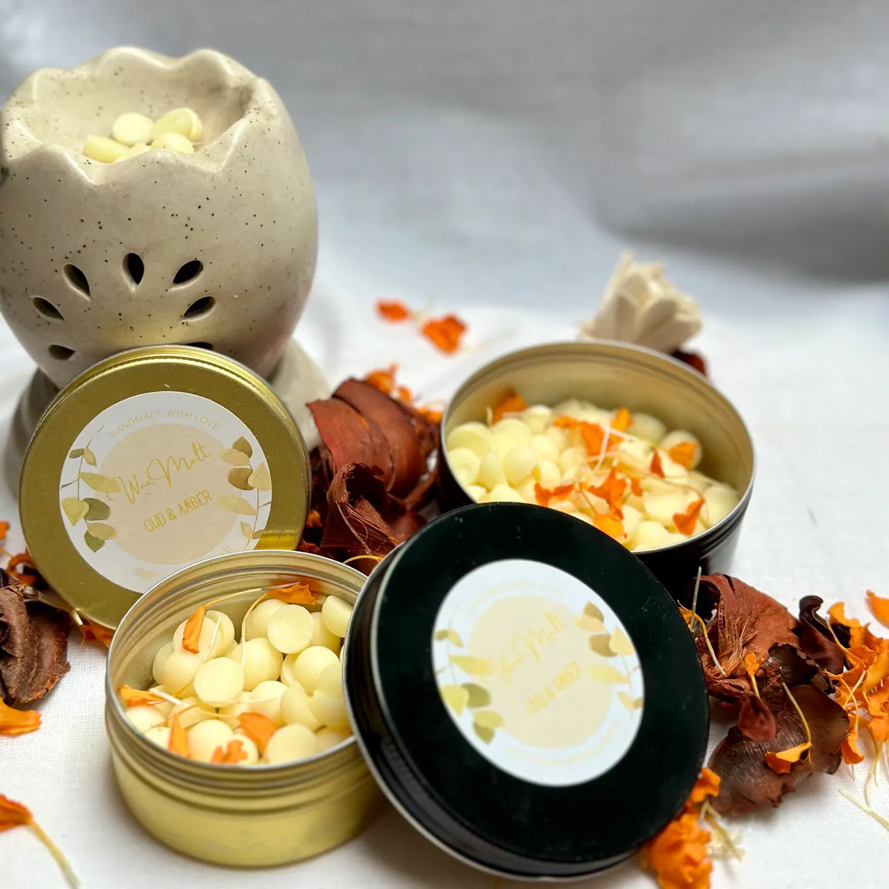 Oud Amber Wax Melt Beads 