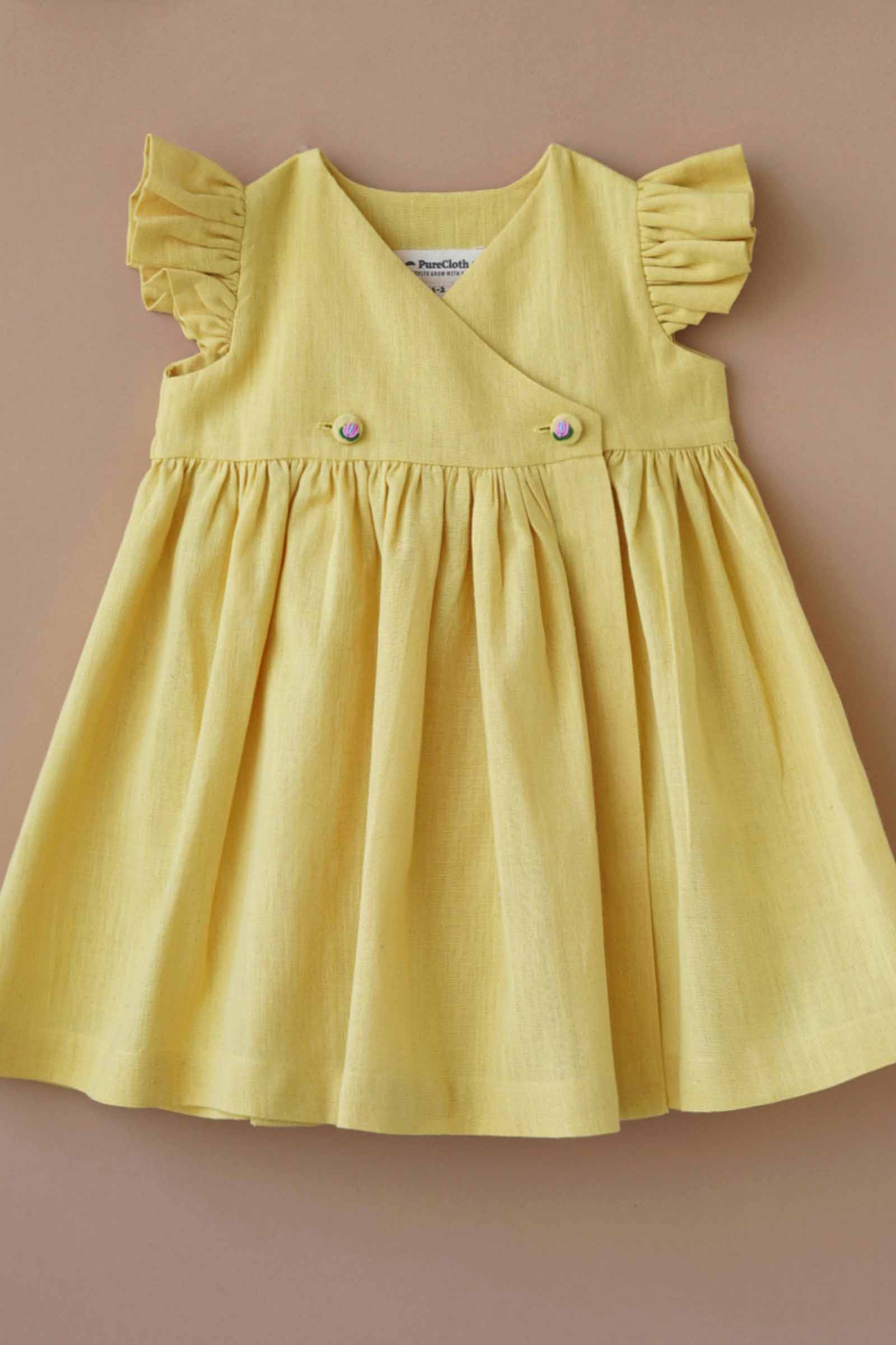 Yellow Cotton Dress