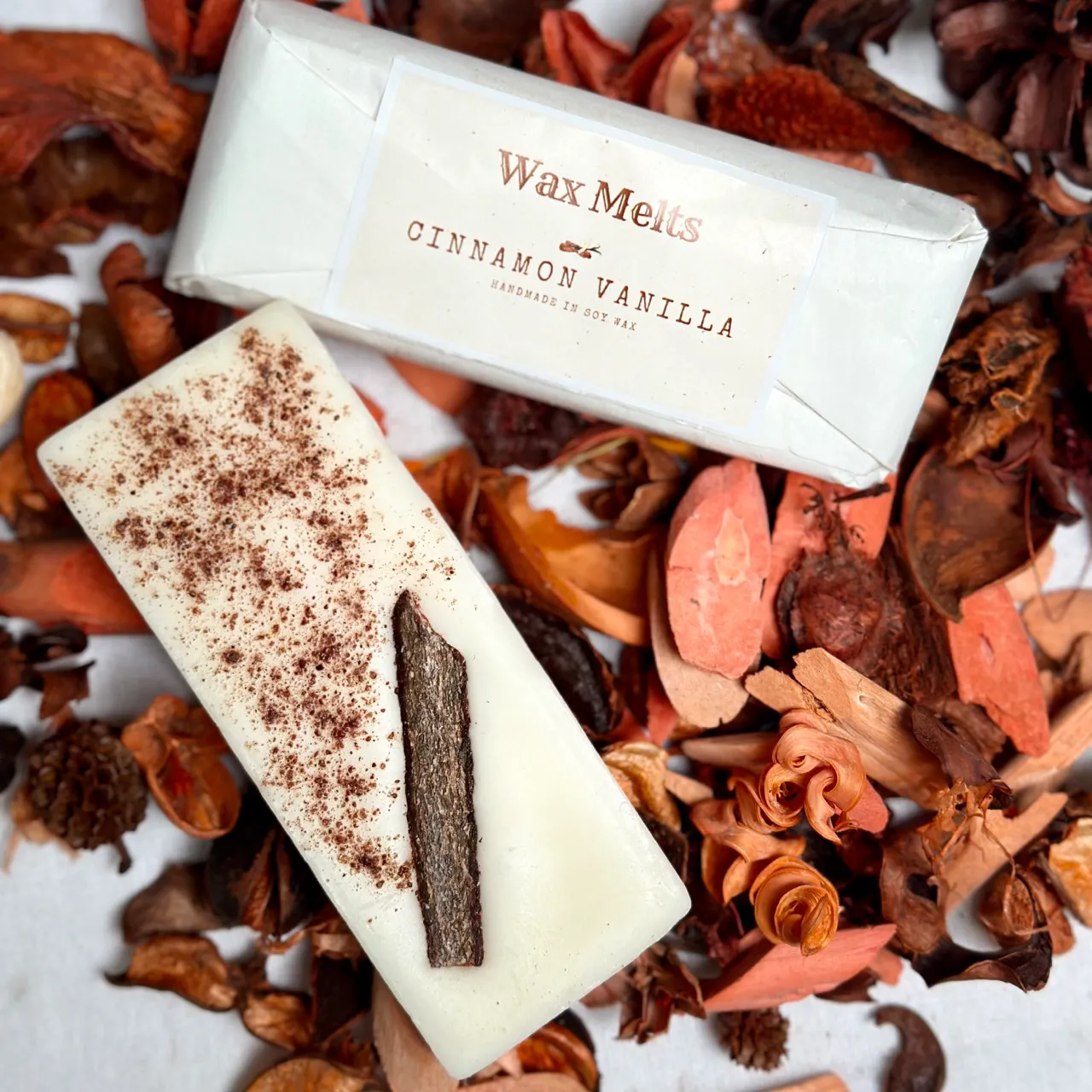 Cinnamon Vanilla Wax Melt Snapbar