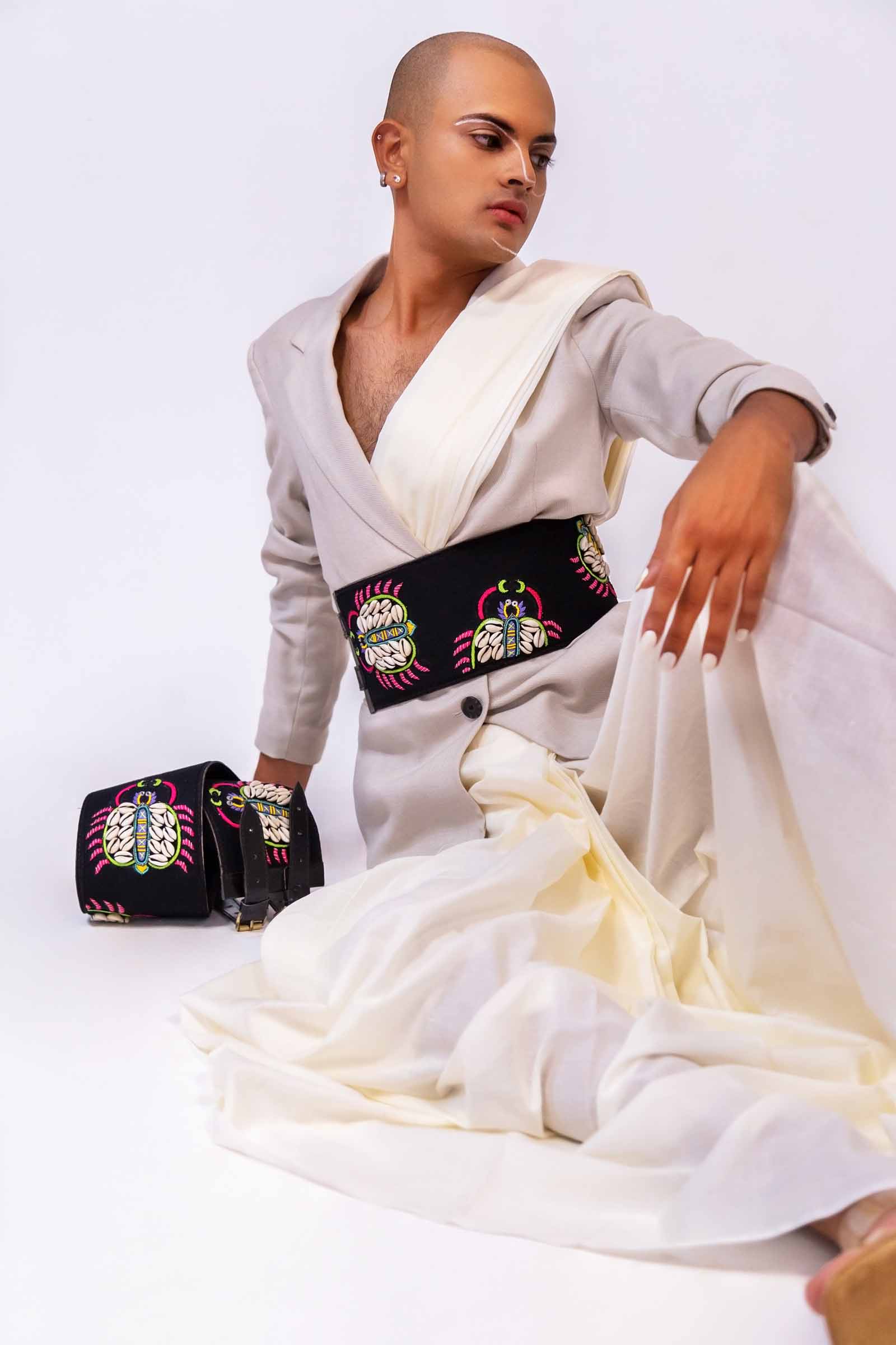 Embroidery Leather Belt