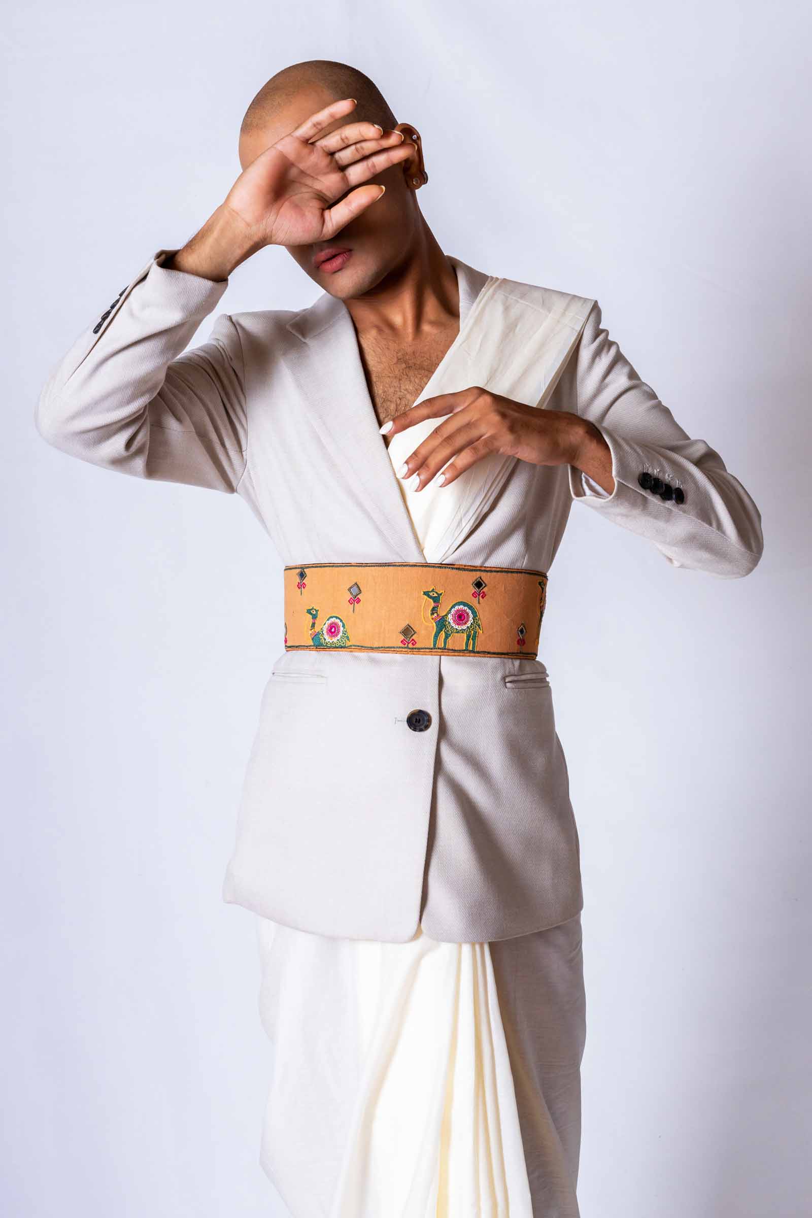 Embroidery Leather Belt