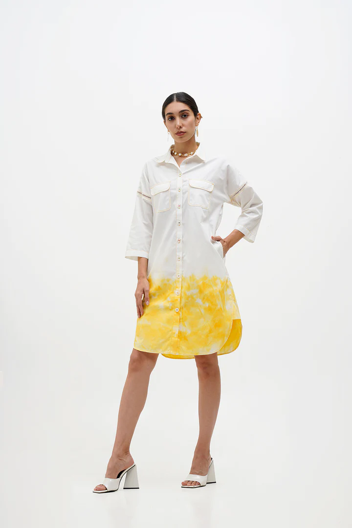 White Cotton Dress