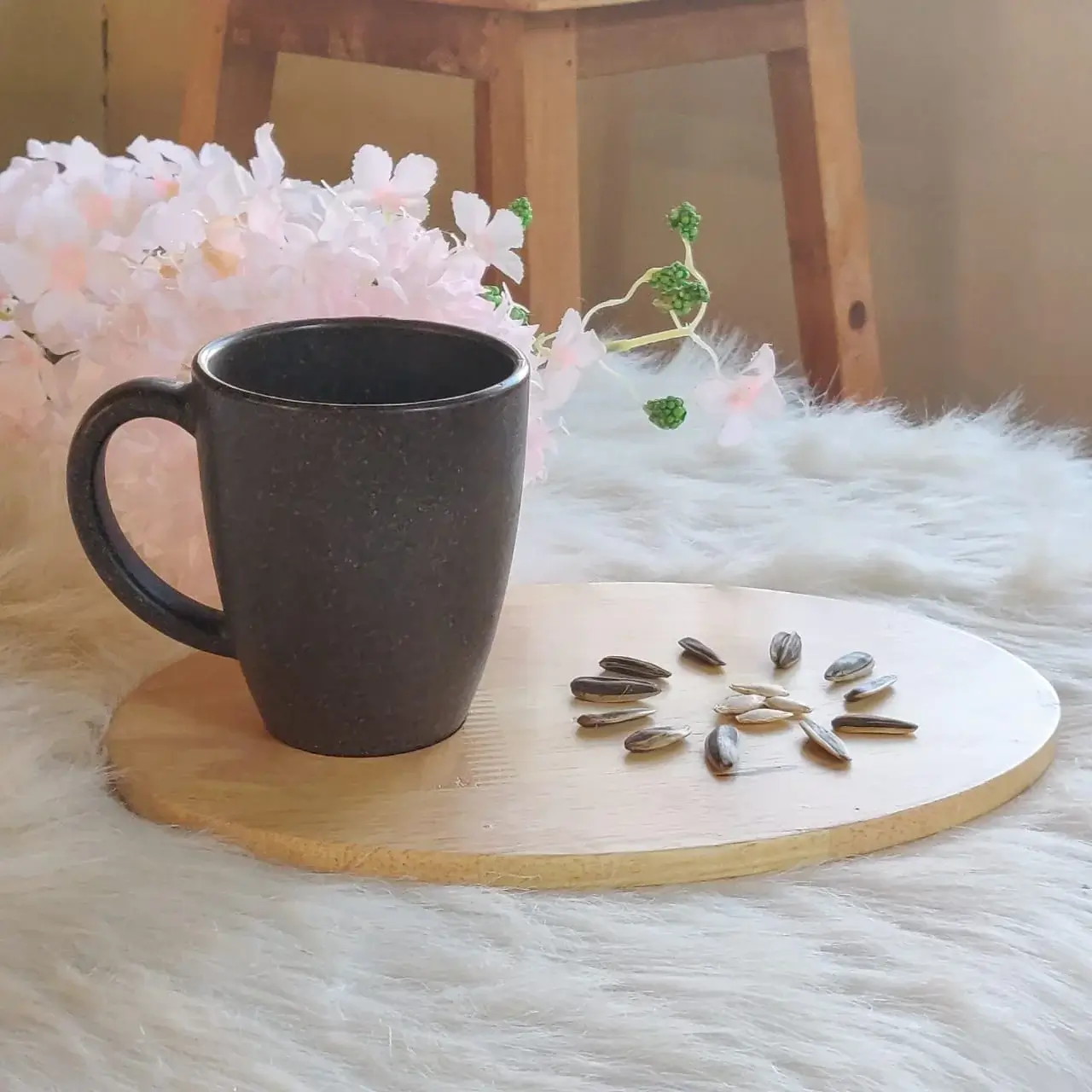 Brown Rice Husk Coffee Mug 