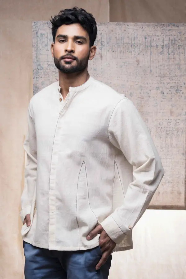 Off-White Cotton Shirt