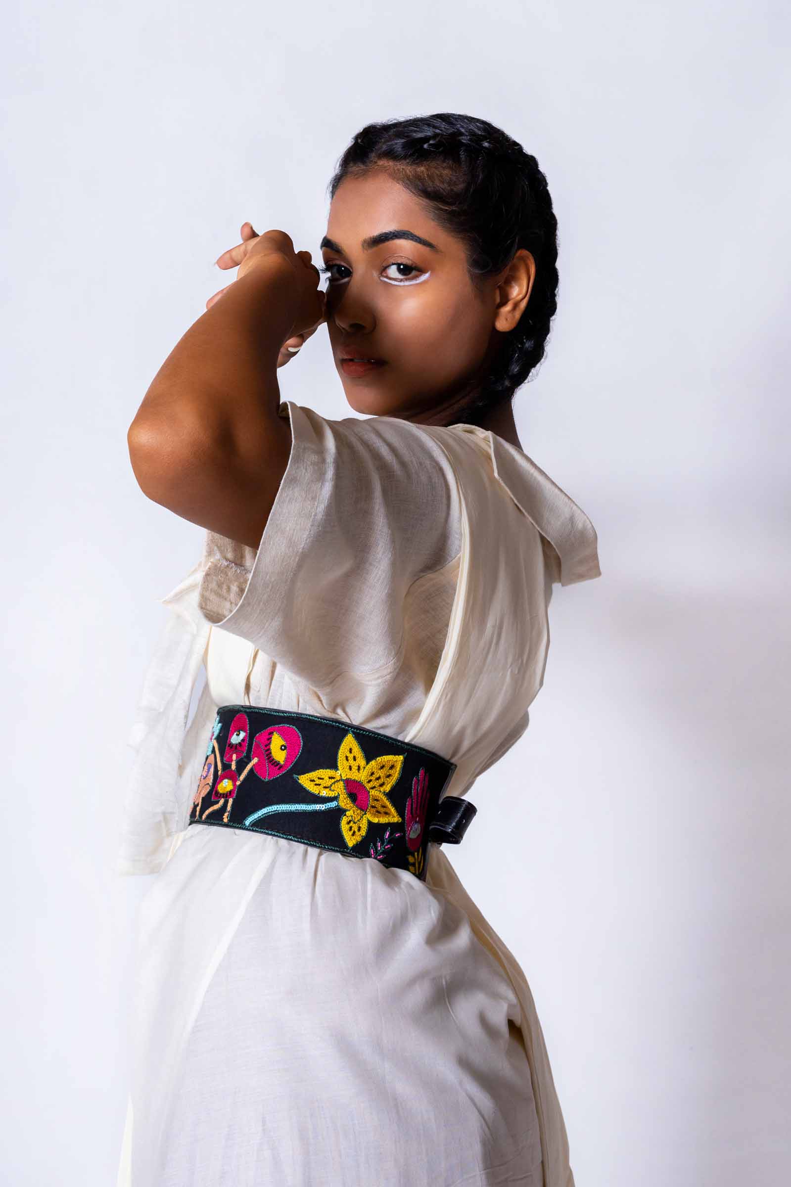 Embroidery Leather Belt